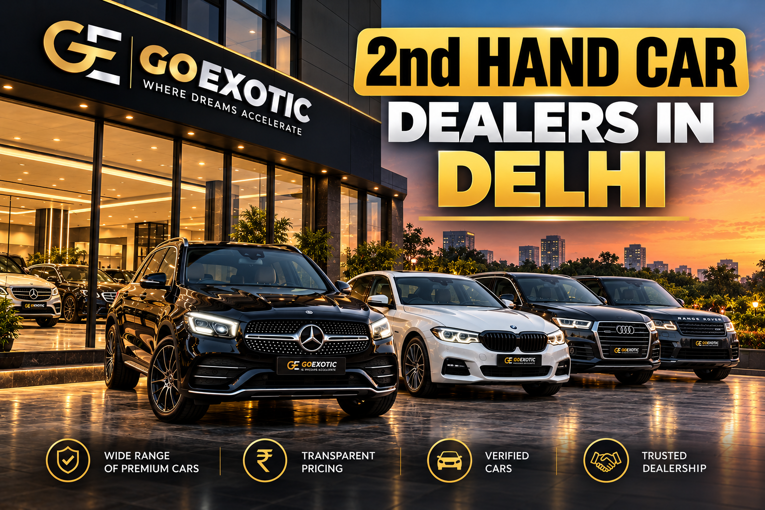 2nd Hand Car Dealers in Delhi: A Complete Guide for Luxury Car Buyers